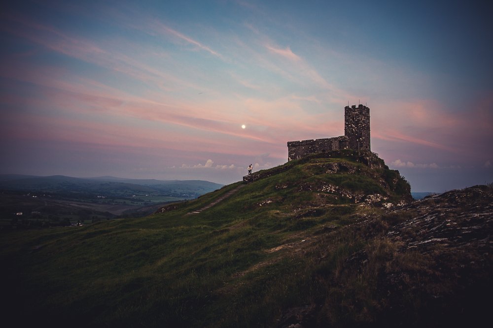 moonlight shoot at Brentor church on Dartmoor