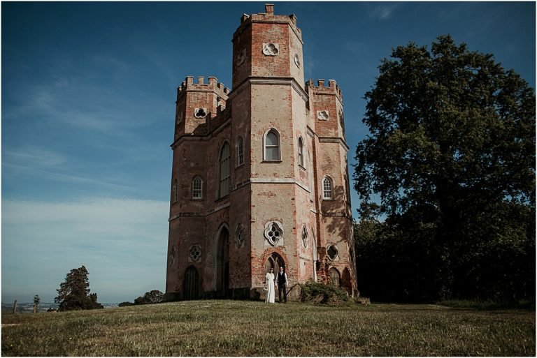 Devon marquee wedding/ Imogen and George / Powderham, Devon