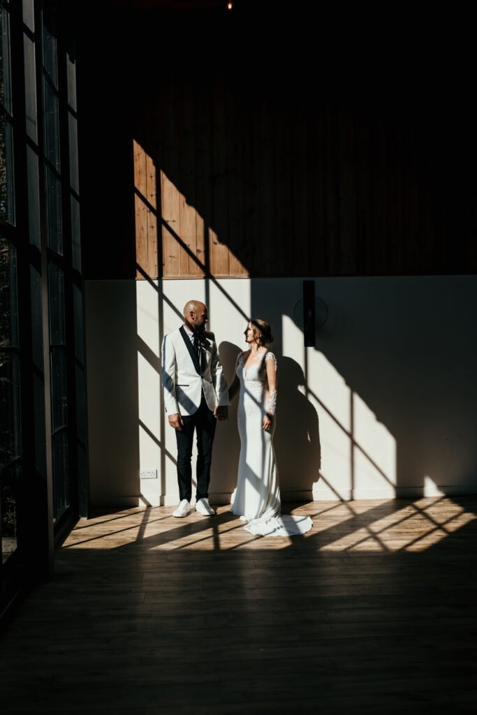 window light at Upton barn