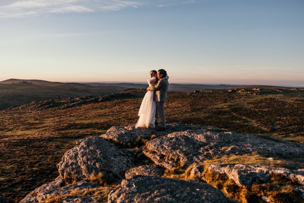 saddletor view and sunset