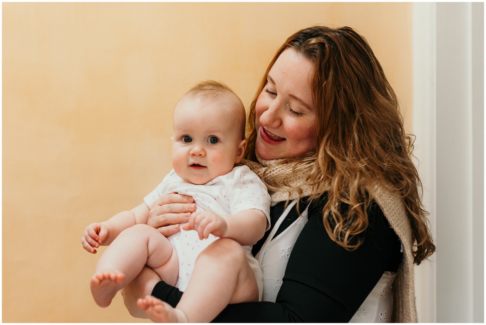 Family portrait sessions in the home