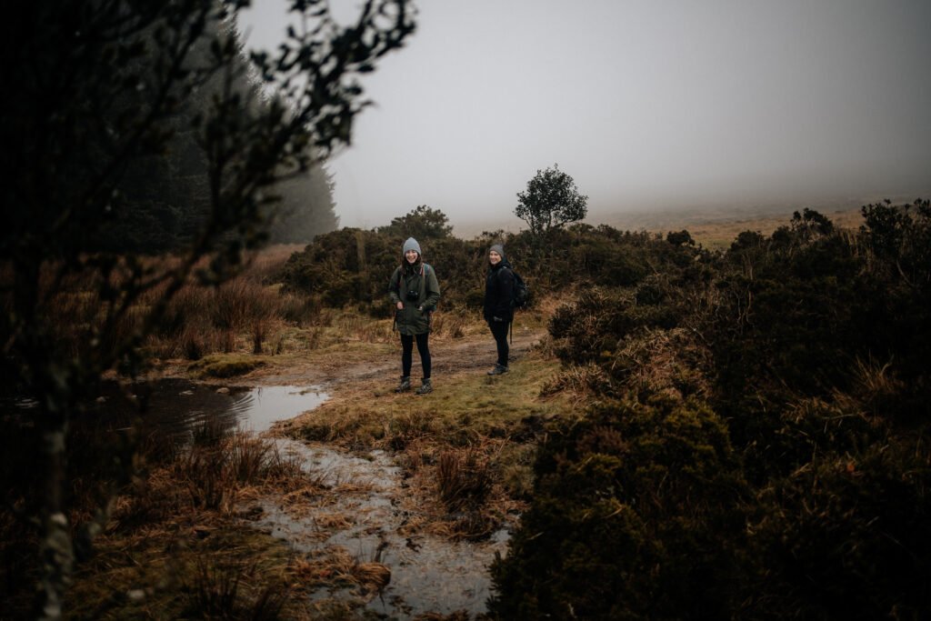 walkers on dartmoor