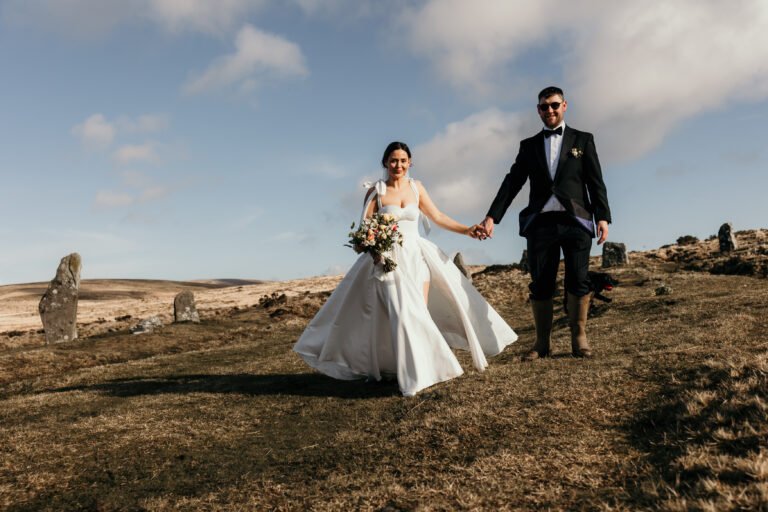 stone circle elopement on dartmoor