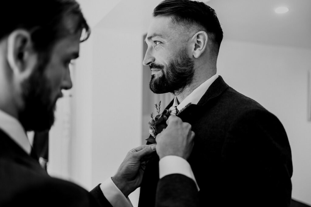 Badgers holt wedding