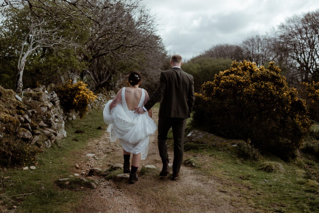 Dartmoor wedding at Gidleigh park