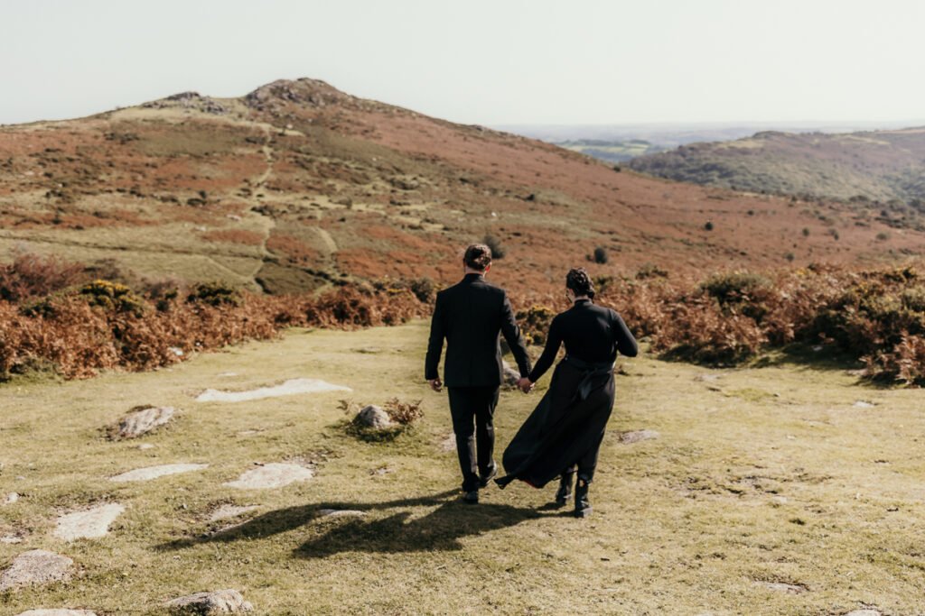 gothic Dartmoor wedding