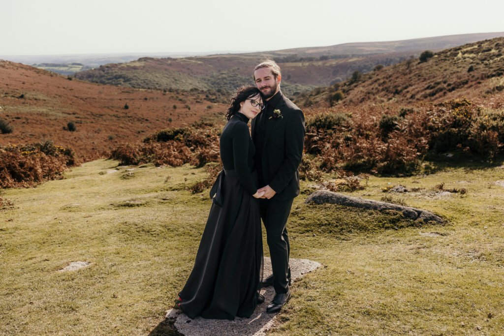 gothic Dartmoor wedding
