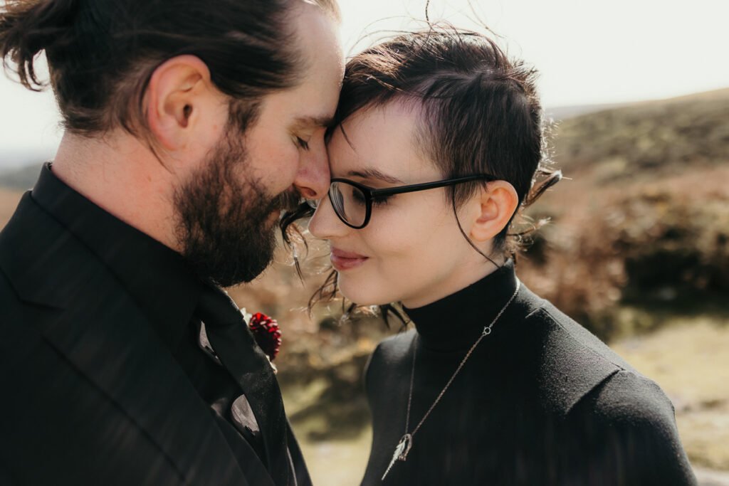 gothic Dartmoor wedding