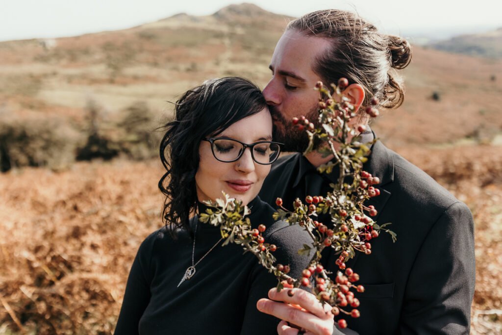 gothic Dartmoor wedding