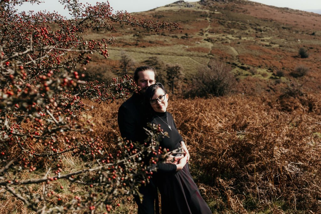 gothic Dartmoor wedding