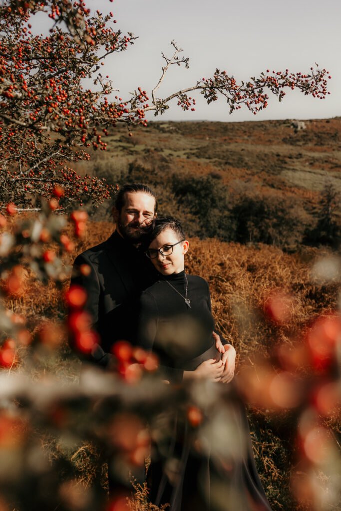 gothic Dartmoor wedding