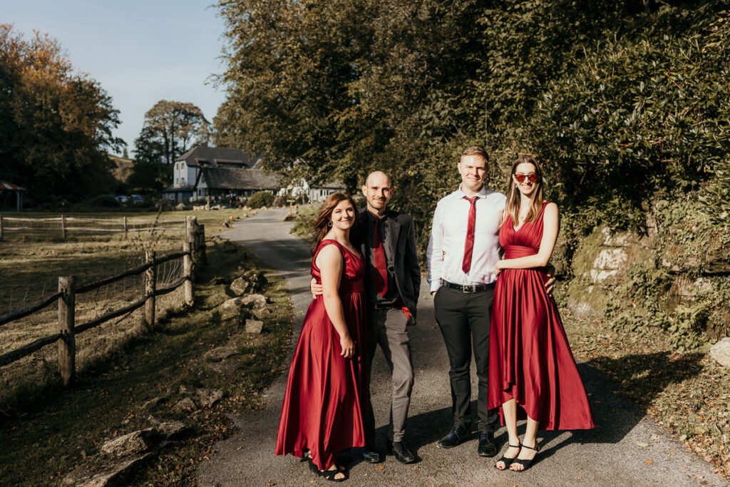 gothic Dartmoor wedding