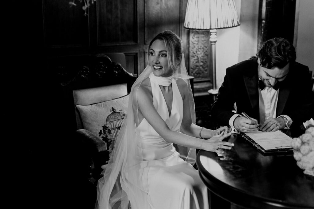 Huntsham Court wedding