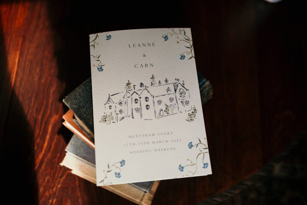 Huntsham church wedding