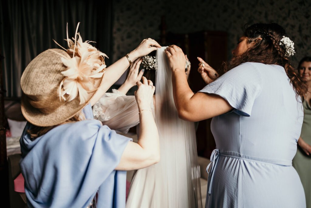 Huntsham church wedding