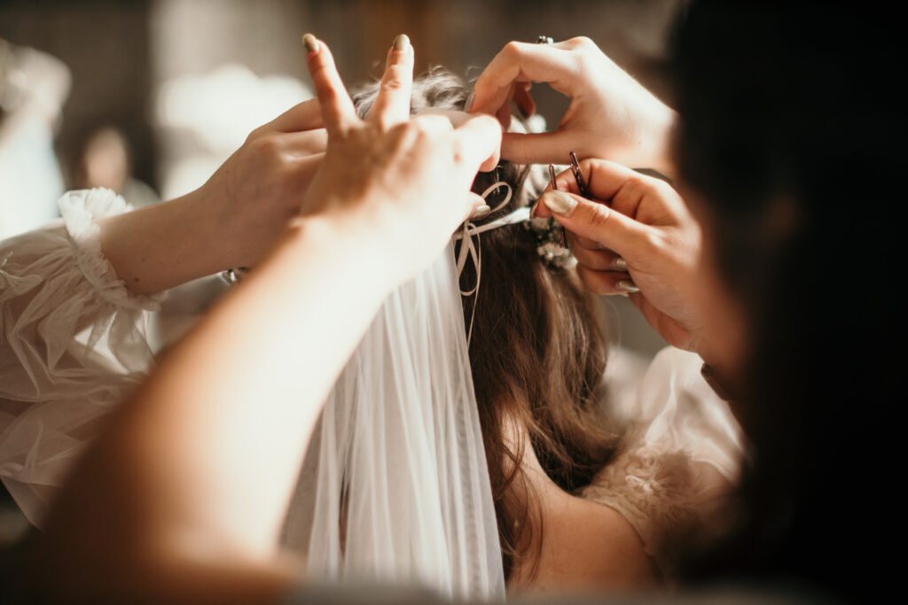 Huntsham church wedding