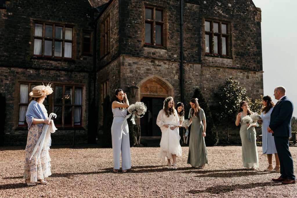 Huntsham church wedding