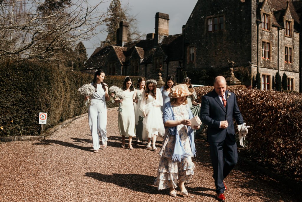 Huntsham church wedding