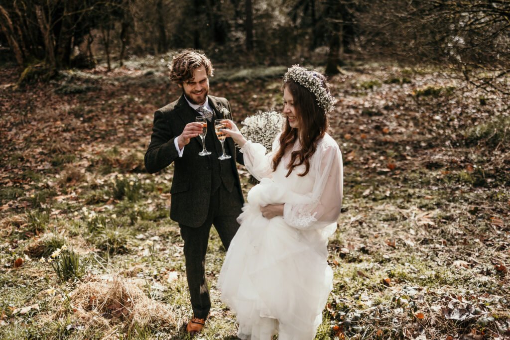 Huntsham church wedding