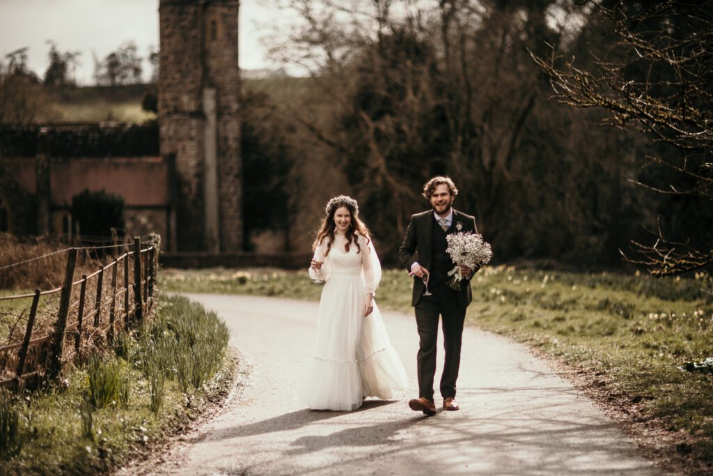 Huntsham church wedding