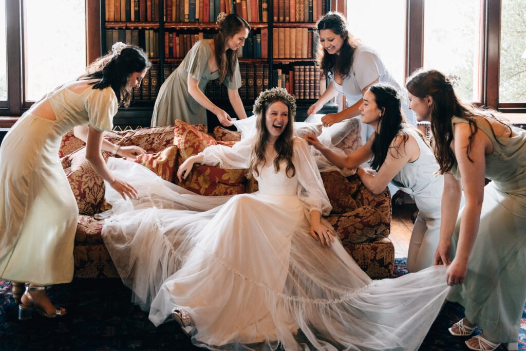 Huntsham church wedding