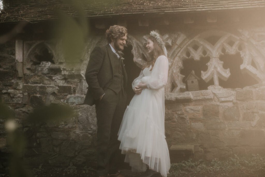 Huntsham church wedding